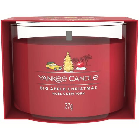 Mini candela natalizia Yankee Candle a forma di mela grande, 37 g
