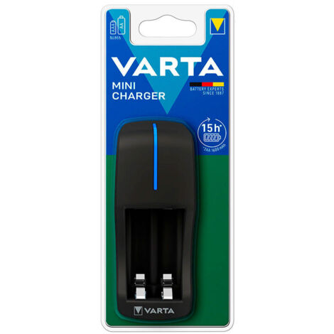 Mini cargador Varta sin pilas aa aaa