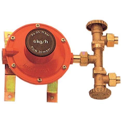 Mini Centralina Gas con 2 Rubinetti 4 KGH