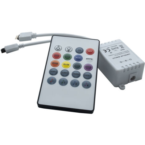 Mini Centralina RGB Controller per Striscia Led TE-RGB