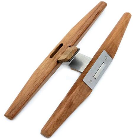 Mini cepillo de carpintería, cepillo de esquina para madera, modelo de carpintero para afilar tablas de madera ligeras, herramienta de corte y cepillado manual de 26 cm.