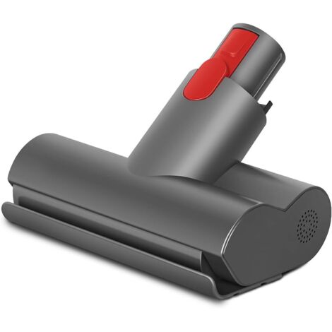 Mini cepillo motorizado para colchones, tapicería y escaleras, compatible con Dyson V15 V11 V10 V8 V7, níquel.