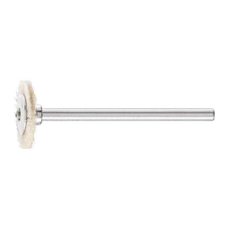 

Mini cepillo redondo RBU 1602/3 ZHW D16xB2xL3 mm cerdas naturales. PFERD blanco (por 10)