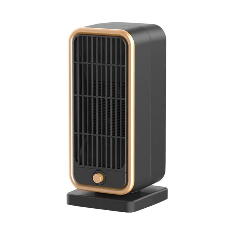 Mini ceramic heater with overheat protection, thermostat, 500 w energy electric heater, indoor