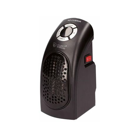 Mini chauffage à brancher Bardei 400W – Noir