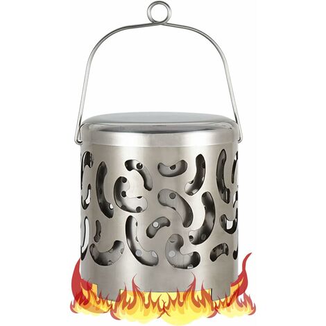 Mini Chauffage Camping gaz,Triomphe Camping en plein air chauffage rechaud mini Portable,Réchauffeur de Camping,Tente Chauffage Couverture en Acier Inoxydable,pour Andonnée en Camping en Plein Air
