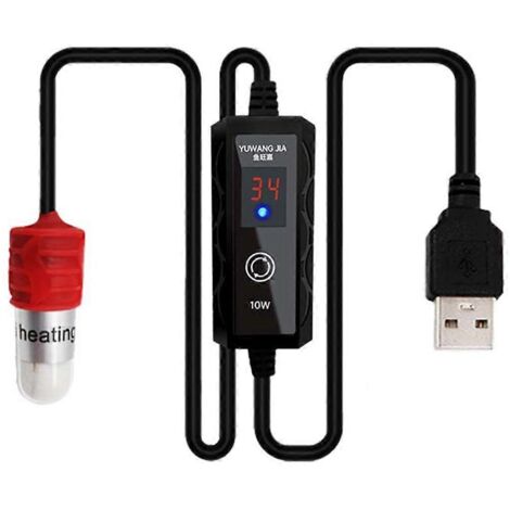 Mini-chauffage pour aquarium (10 W) illustré