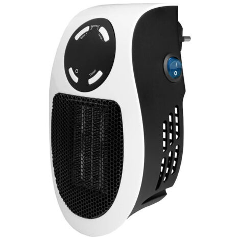 Mini chauffage radiant Heat Plug In, 500 W