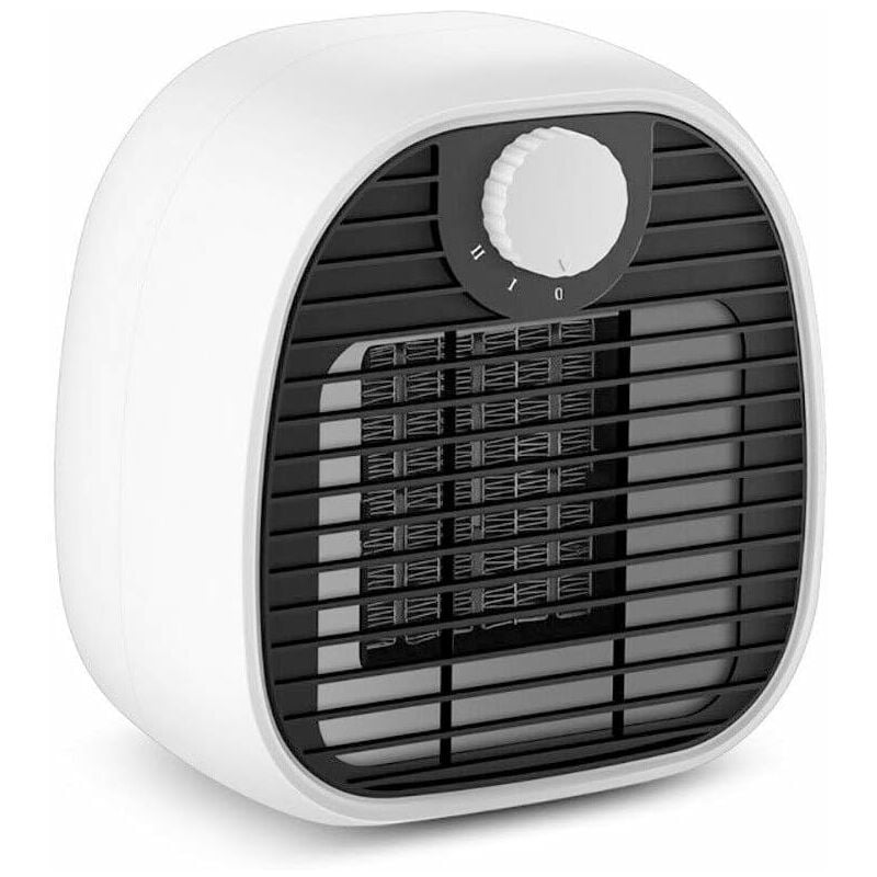Mini Chauffage Soufflant, Radiateur Soufflant Électrique 400W Radiateur de Bureau Petit Radiateur Domestique Chauffage Électrique de Bureau Chauffe
