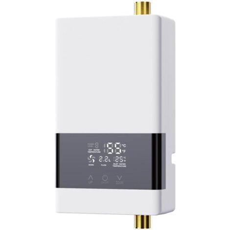 Mini chauffe-eau instantané électronique 220 V 6KW avec chauffe-eau instantané pour salle de bain, cuisine