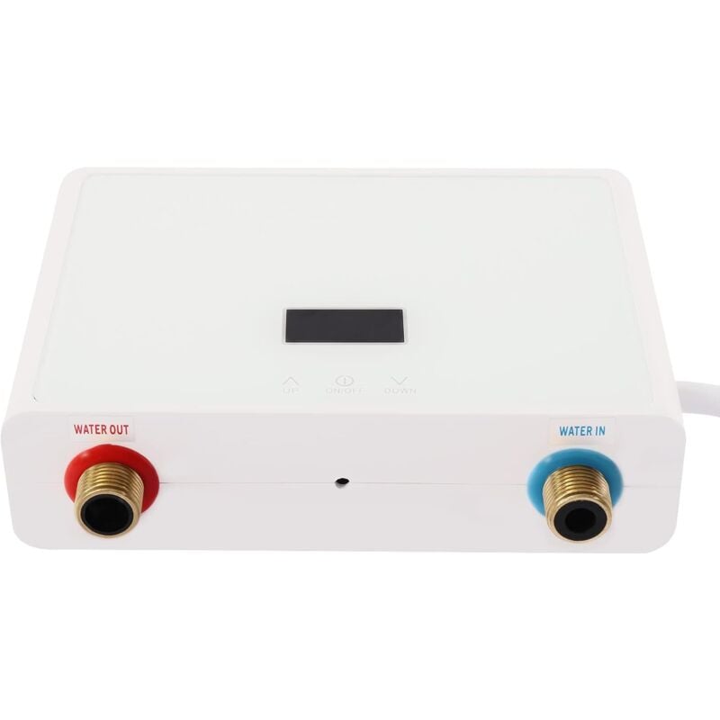Gojoy - Mini chauffe-eau sans réservoir 5500 w sous lavabo 220 v Système de lavage thermostatique avec télécommande Touch Screen Affichage numérique