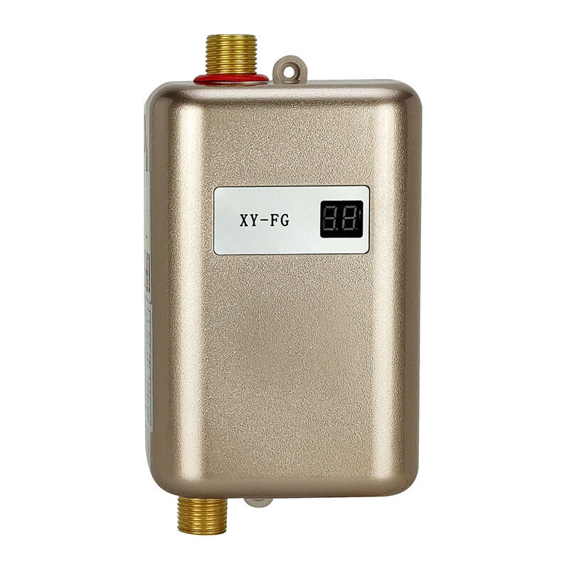 Mini chauffe-eau sans réservoir, chauffe-eau électrique, arrêt automatique en cas de surchauffe Plug and Play - Or, 3000W110v-