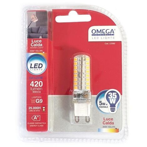 MINI CILINDRO G9 5W LED 3000K
