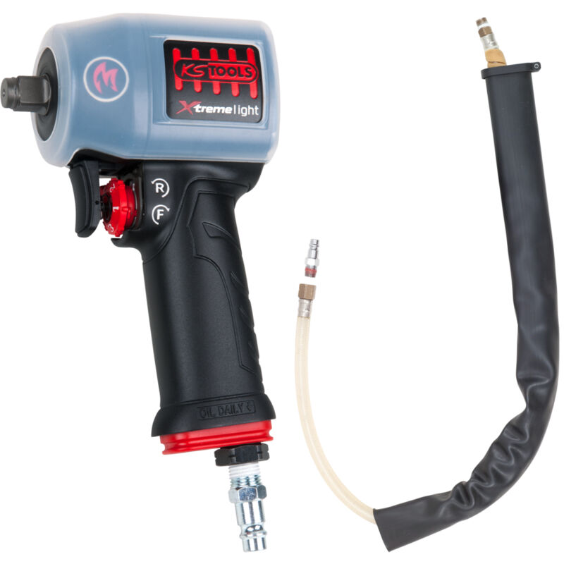 Kstools - ks Tools - Mini clé à chocs monster Xtremelight 1/2''avec silencieux et protection en silicone - 515.1155