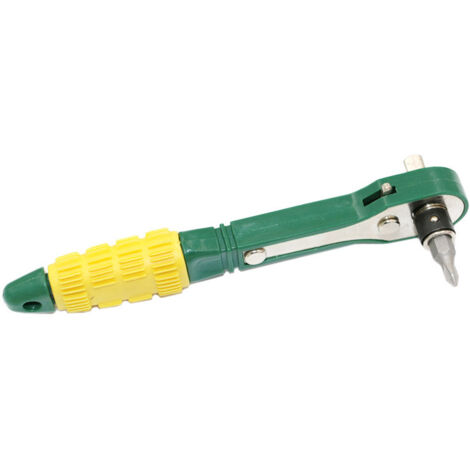 Mini clé à douille à cliquet rapide 1/4 tête tournevis clé rapide 1pc