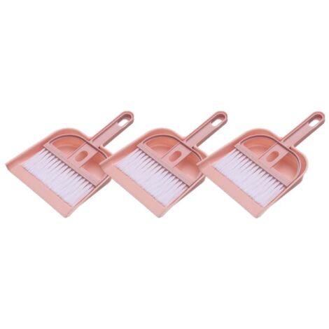 Mini Cleaning Brush Small Broom Dustpans Set Desktop Sweeper Desktop Cleaning Tool for Computer Desks Shelves and Wardrobes