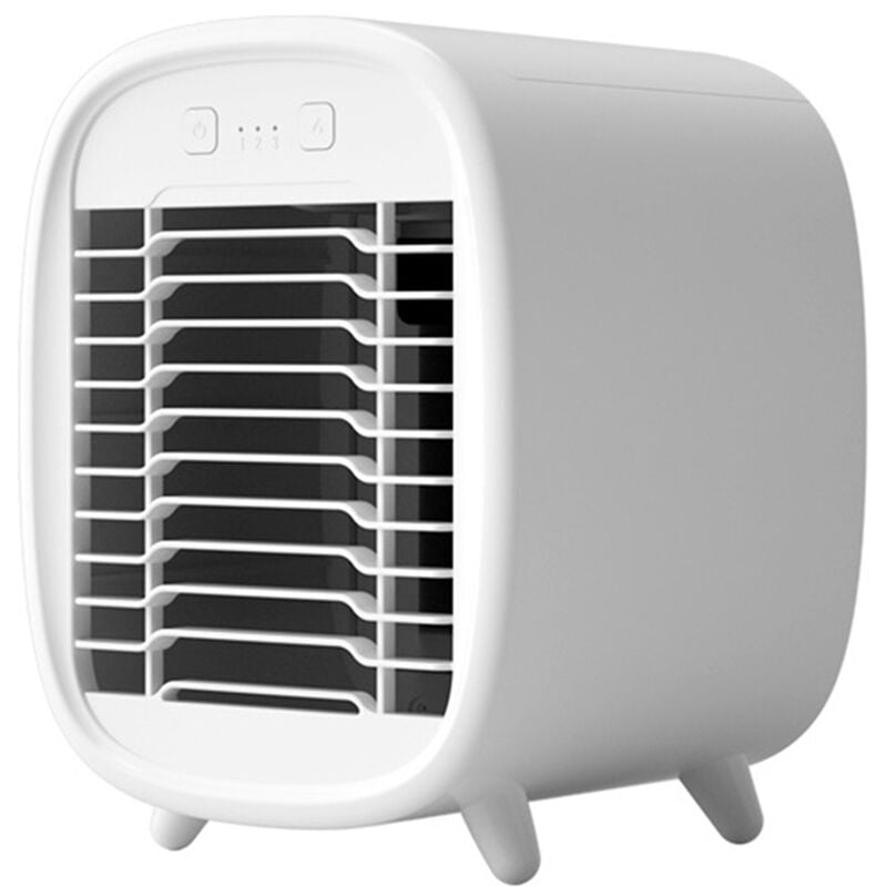 Mini Climatiseur Portatif de Ventilateur de Refroidissement D'Air pour le Refroidisseur D'Air à la Multi-Fonction Humidificateur Purificateur
