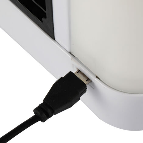 Mini climatiseur silencieux à LED pour un espace personnel. Solution rapide et facile pour rafraîchir n'importe quelle pièce. Appareil de climatisation pour la maison et le bureau. Petit ventilateur à