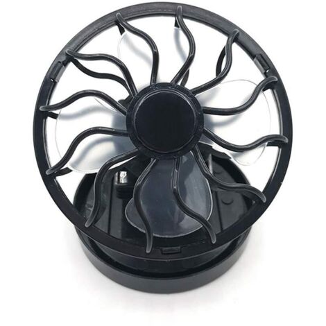 Mini-Clip-Ventilator 3-in-1 – Leise, USB und Solar aufladbar – Multifunktional für Zuhause, Camping, Hut