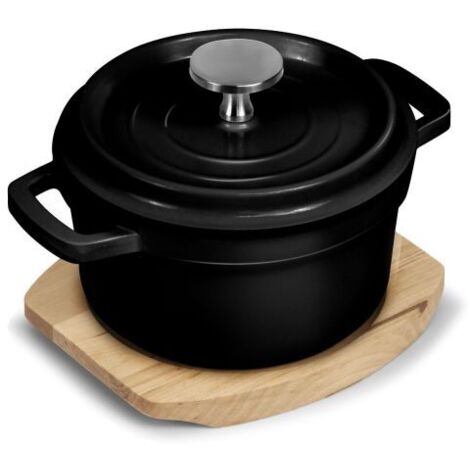 Mini Cocotte Ronde avec Couvercle Ø 10 cm - Pujadas