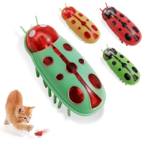 mini coleotteri, giocattoli per gatti, coleotteri elettrici, giocattoli per gatti, animali domestici, giocattoli, giocattoli interattivi per gatti, coleotteri, animali domestici, giocattoli divertenti