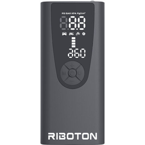 Mini compresor de aire portátil de 6000 mAh, inflador de neumáticos para automóvil, bomba de bicicleta de 150 PSI con manómetro, inflador eléctrico para neumáticos de automóvil, bicicleta, pelotas, co