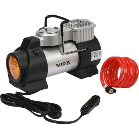 MINI COMPRESOR YATO CON LÁMPARA LED 180W