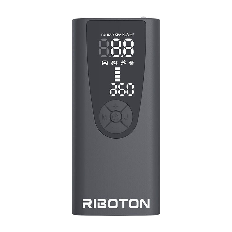 Mini Compresseur a Air Portatif 6000mAh,Gonfleur Pneus Voiture,Pompe a Velo 150 PSI avec Manomètre, Gonfleur Electrique pour Pneus de Voiture, Velo,