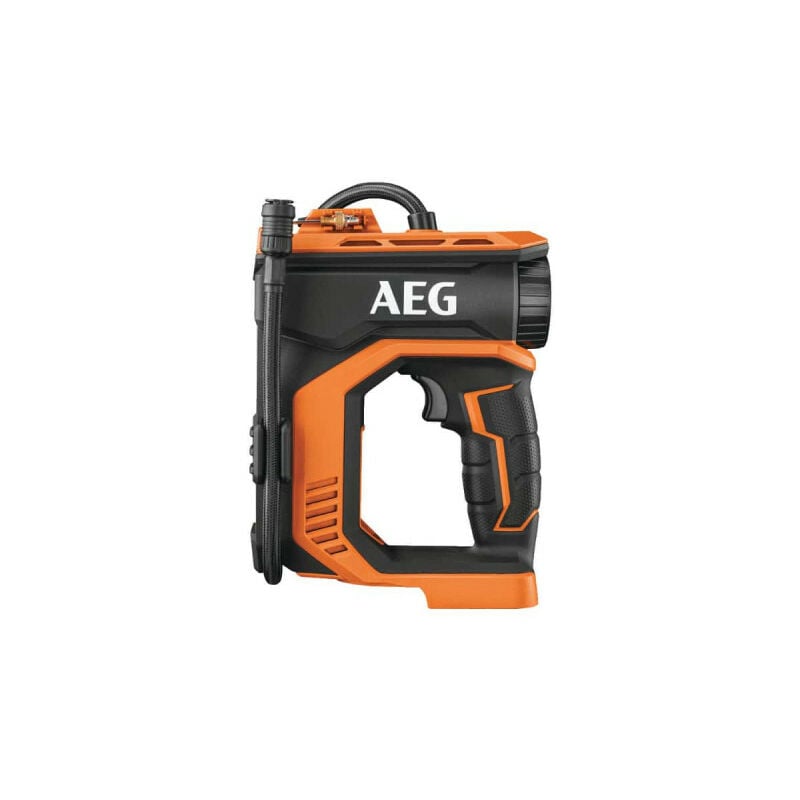 AEG - Mini compresseur 18V - Sans batterie ni chargeur BK18C-0 - Noir et orange