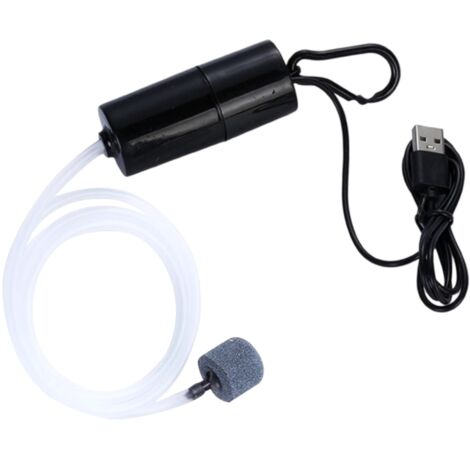 Mini compresseurs d'oxygène pour aquariums, silencieux, alimentés par USB