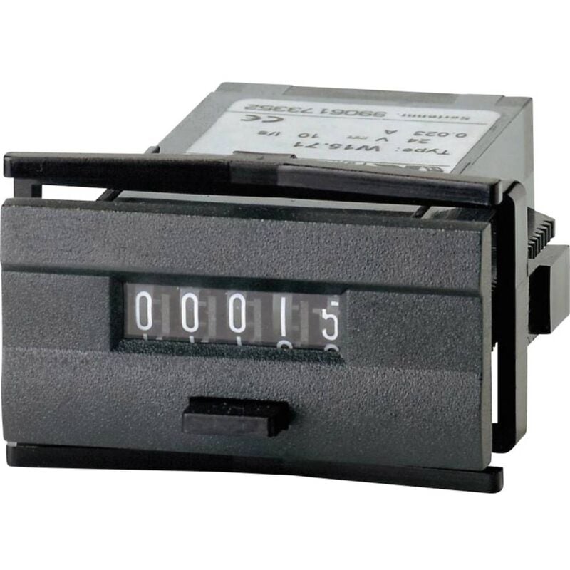 Kübler Automation 1.150.510.056.550 w 15.51 230 v/ac Mini-compteur d'impulsions type w 15.51, réinitialisable -