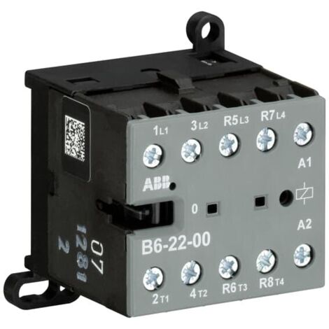 Mini contacteur 16A Ac1 2 Pôles NO+2P NF 24VAC GJL1211501R0001 ABB 09181