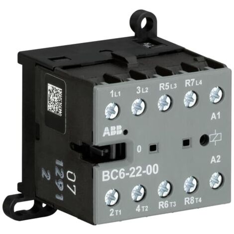 Mini contacteur 4kW-2Pno+2Pnf-12VDC GJL1213501R0007 ABB 09435
