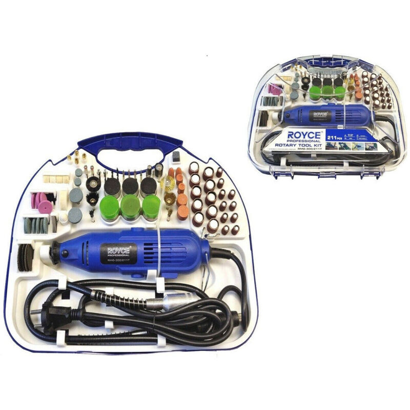 Trade Shop - Smerigliatrice Mini Trapano Fresa Drimmel Di Precisione 300w 211 Accessori -
