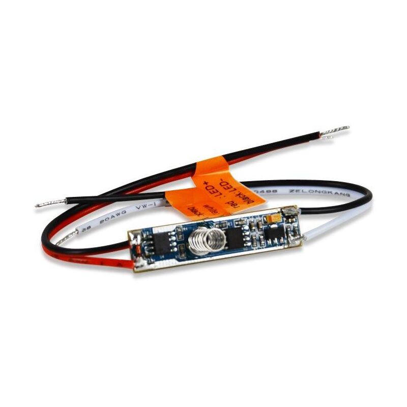 

Mini Controlador PWM Monocolor 12-36V Control por pulsación