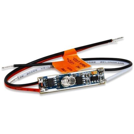 Mini controller PWM monocolore 12-36V - Controllo a impulsi