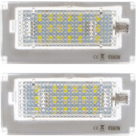 Mini Cooper R50 R52 R53 LED-Kennzeichenbeleuchtung, 2er-Set