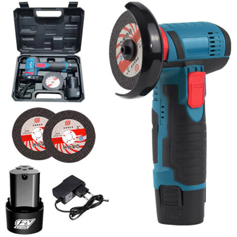 Mini Cordless Angle Grinder, 12V Cordless Angle Grinder for Grinding and Cutting, Polishing Y24972