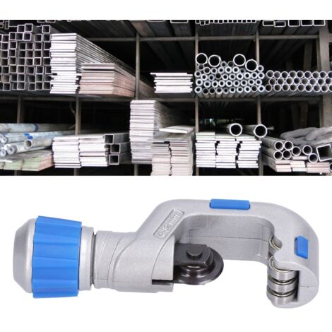 Mini cortatubos con rodamiento de bolas profesional – diámetro de corte de 4 a 32 mm – para tubos metálicos (aleación de aluminio, 368 g)