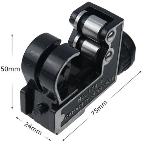 Mini Coupe-Tube (3-28mm), Machine de Découpe pour Tubes/Tuyaux en Cuivre, de Laiton, PVC, Plastique et Aluminium, Convient pour la maison et les petites réparations
