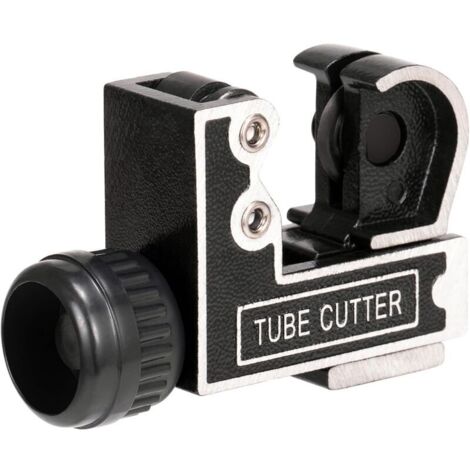 Mini Coupe-Tube Cuivre 3-28mm Machine de Découpe Miniature pour Tubes en Cuivre, de Laiton, Aluminium pour la Plomberie, Les Travaux de CVC, Les Réparations Automobiles et les Projets de Bricolage