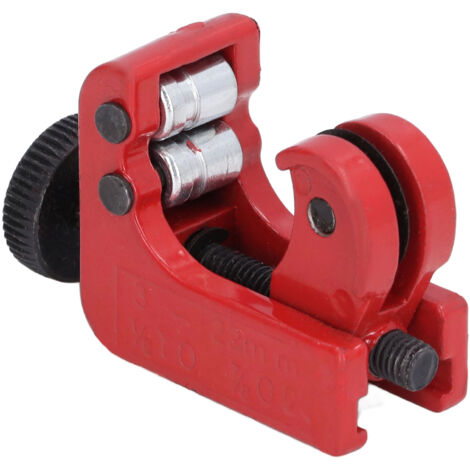 Mini Coupe-Tube en Acier Allié pour Tuyaux Souples Cuivre et Aluminium 3-22mm (1/8-7/8")