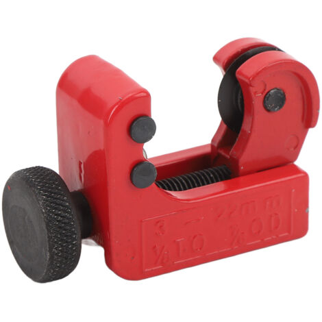 Mini Coupe-tube, Outil Multi-usage, Compact, Petit Coupe-tuyau de 1/8 à 7/8 Pouces, Mini Coupe-tuyau pour Acier, Laiton, Cuivre et Plastique