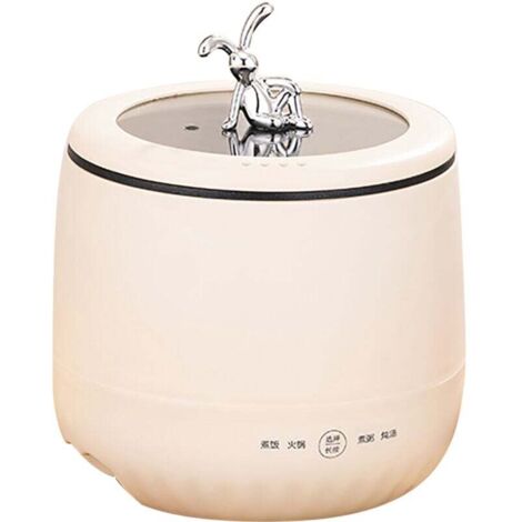Mini cuiseur à riz 1,8 L Cuiseur à riz électrique intelligent antiadhésif pour soupes aux céréales Ragoûts de bouillie