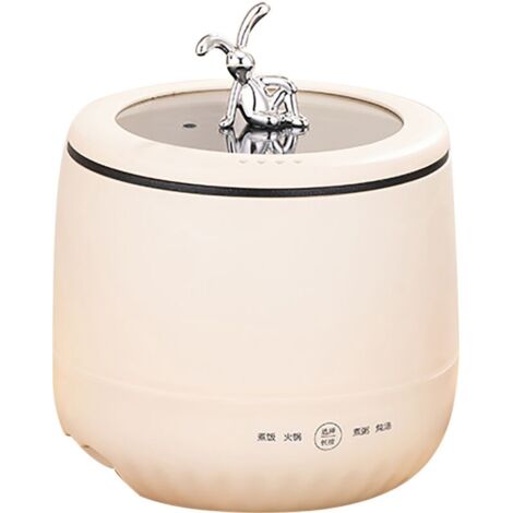 Mini cuiseur à riz électrique intelligent antiadhésif de 1,8 l, pour soupe aux céréales, ragoûts de bouillie