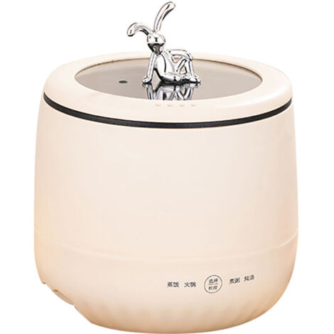 Mini cuiseur à riz électrique intelligent antiadhésif de 18 l pour soupe aux céréales ragoûts de bouillie