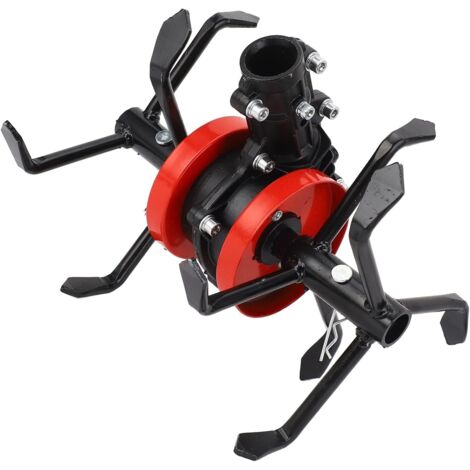 Mini Deep Tiller Wheel 28mm 9 Teeth - Improved Efficiency Weed Removal Tool for Soil Loosening Weed Removal - Gardening