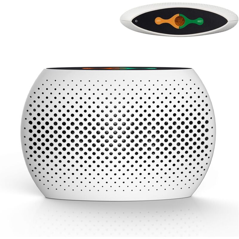 Mini déshumidificateur pour absorber l'humidité dans les petits espaces Aucune pile requise, pour la maison, la caravane, les placards, la salle de