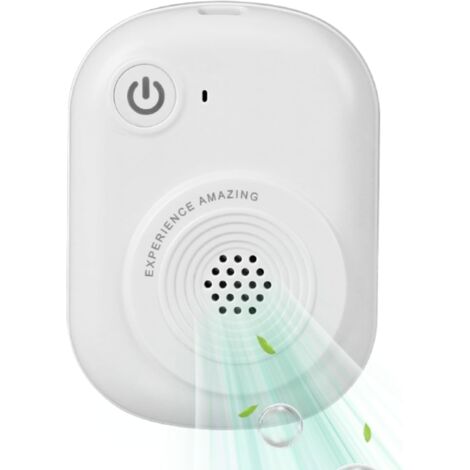 Mini desodorante para refrigerador, purificador y esterilizador de aire, generador de ozono, eliminador de olores, antibacteriano, con clip, USB, para el hogar, mascotas, armario, refrigerador y autom