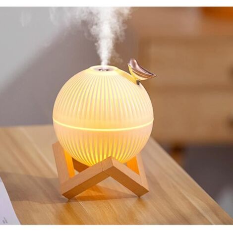 Mini diffuseur d\'arôme, humidificateur d\'air avec lampe LED chaude, pour chambre bébé 330ml